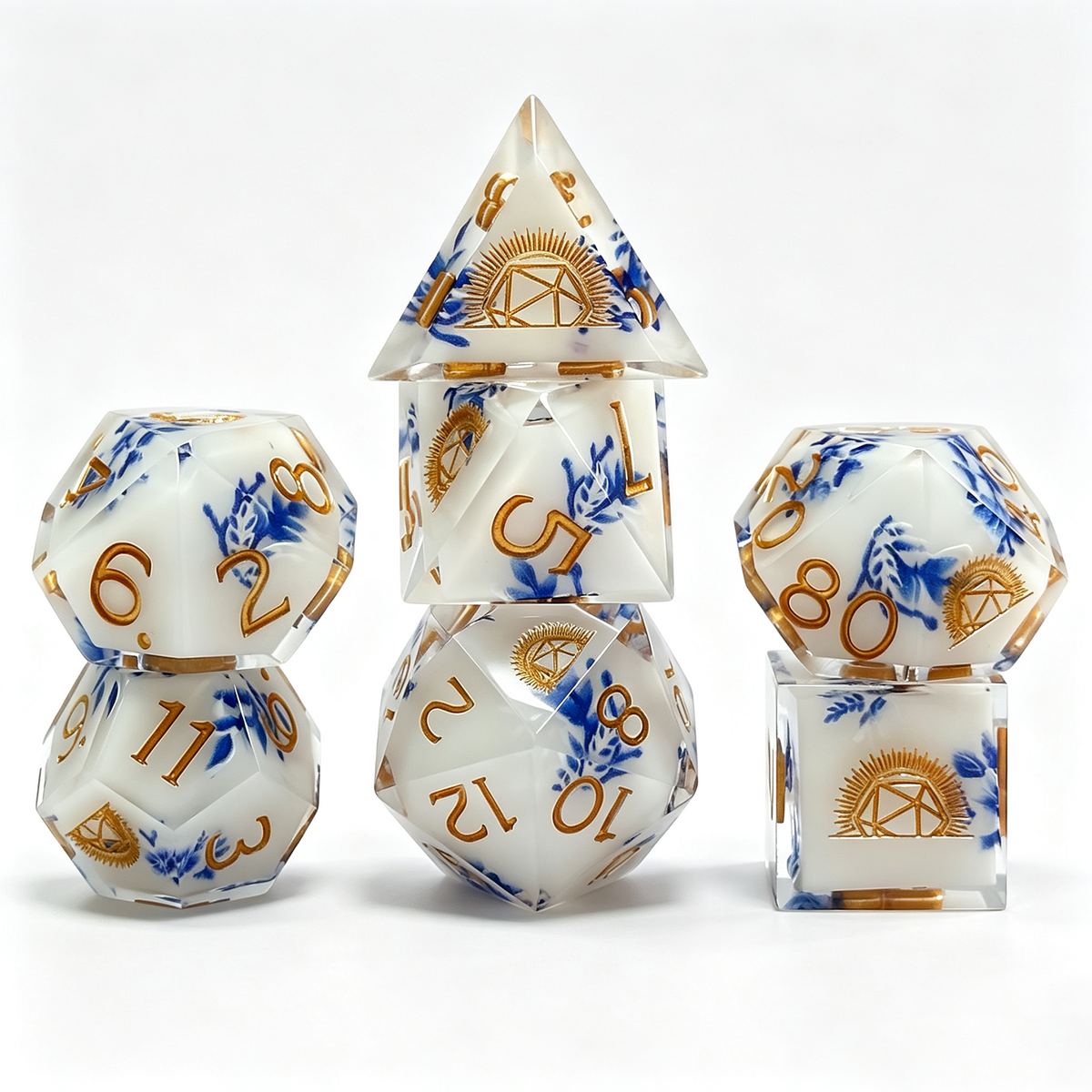 Tea Time - Sharp Edge Resin 7 Piece Set